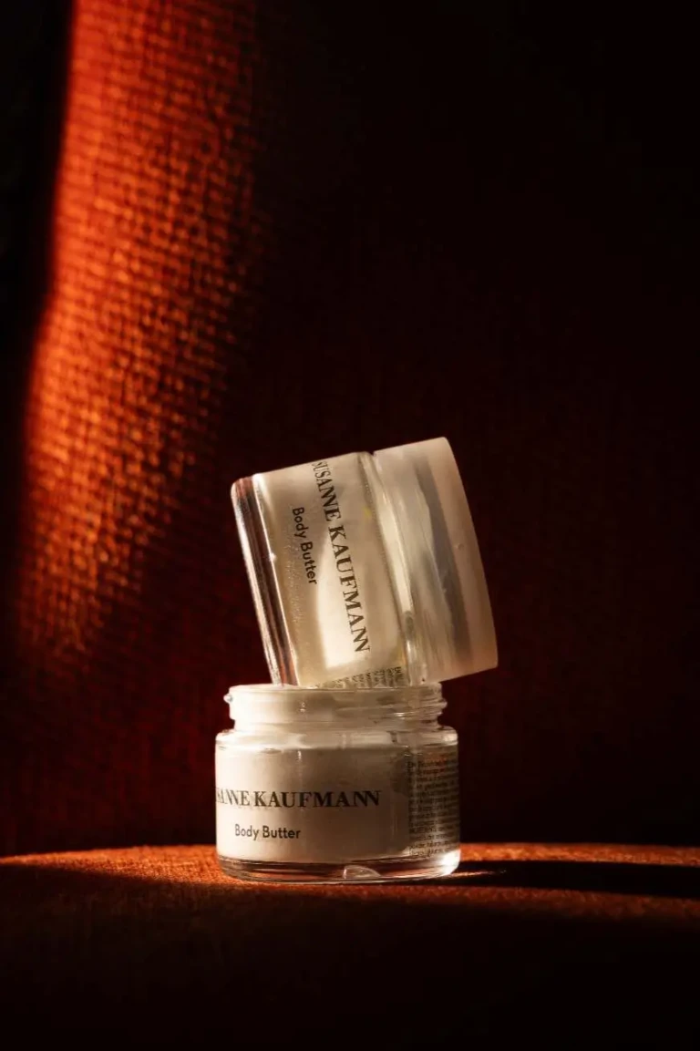 Produits de soin végétaux Susanne Kaufmann photographiés pour La Mamounia à Marrakech